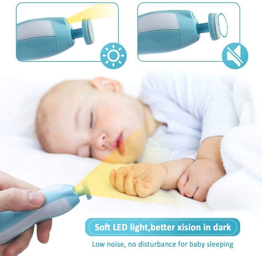 💡 Lima de Uñas Eléctrica 6 en 1 para Bebés 🍼 👶