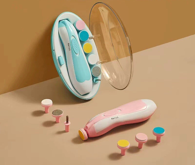 💡 Lima de Uñas Eléctrica 6 en 1 para Bebés 🍼 👶