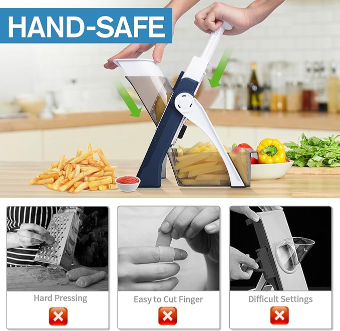 🥕🔪 Cortador de Alimentos Multifuncional 🍽️✨